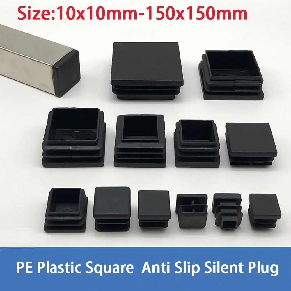 PE Plastic Square Plug Tube Plug Stainless Steel Dustproof Sealing Cap Table Chair Shelf Plug Anti Slip Silent Wear-Resistant
PE Plastic Square Plug Tube Plug Stainless Steel Dustproof Sealing Cap Table Chair Shelf Plug Anti Slip Silent Wear-Resistant