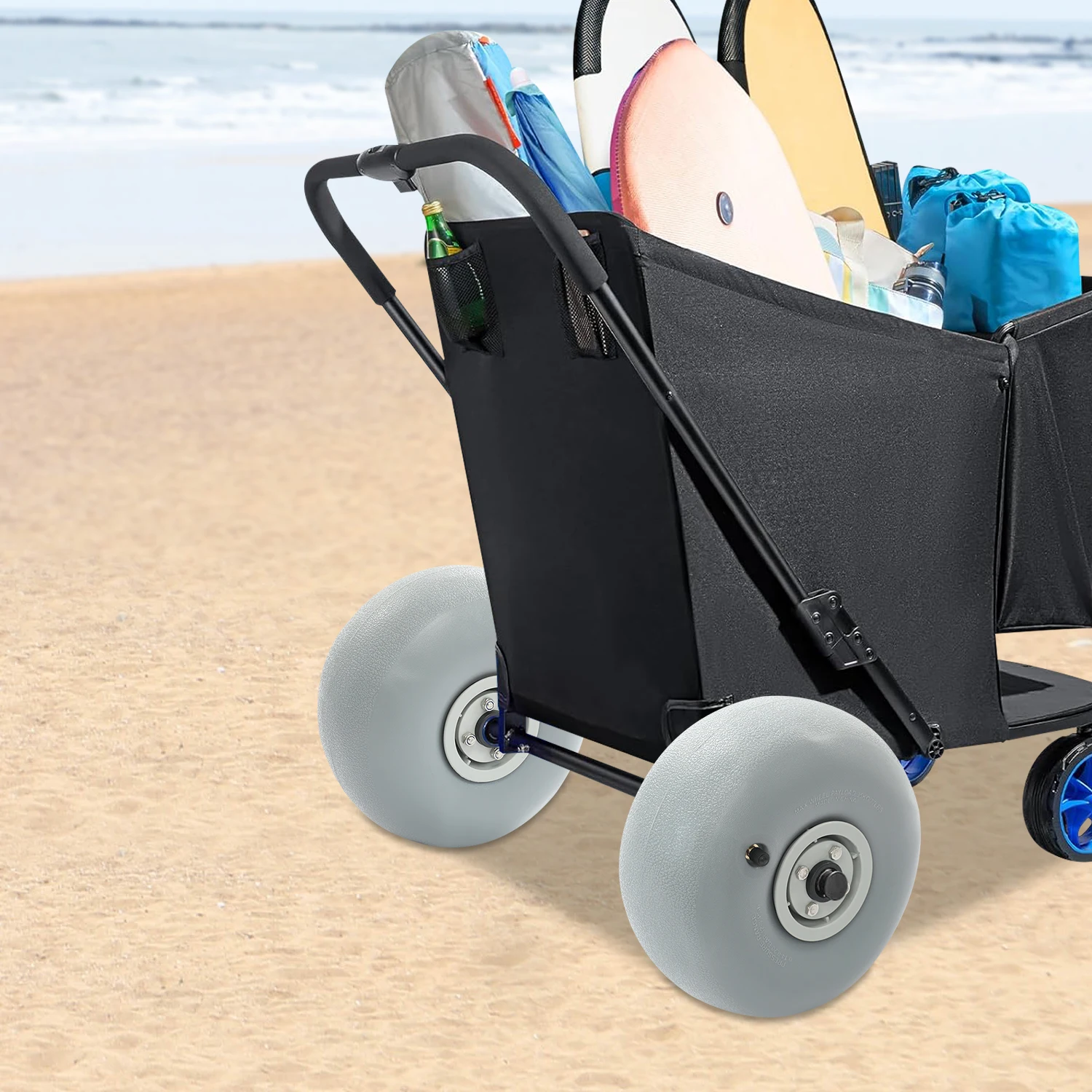 Ideal Gift Grey Inflatable Beach Wheel(2 Pieces) - Includes English Manual+Tape Measure, -15~75℃ Working Temperature Range
Ideal Gift Grey Inflatable Beach Wheel(2 Pieces) - Includes English Manual+Tape Measure, -15~75℃ Working Temperature Range