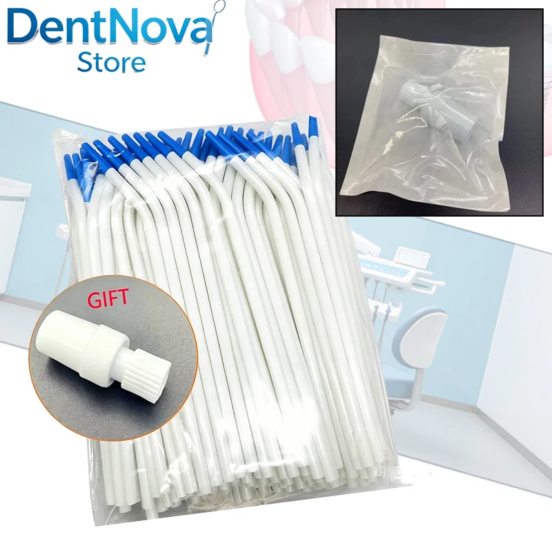 40/100Pcs Disposable Saliva Ejector Dental Suction Tip Slim Soft Latex-Free Lab Oral Equipment
40/100Pcs Disposable Saliva Ejector Dental Suction Tip Slim Soft Latex-Free Lab Oral Equipment