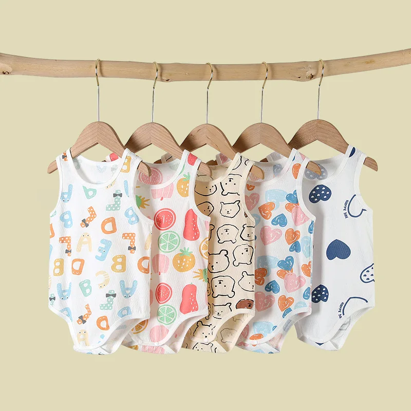 2023 Summer Thin Cotton Baby Bodysuit Newborn Rer Svel Vest Wrap Pure Cotton orts for Baby Girls Original Design r...
2023 Summer Thin Cotton Baby Bodysuit Newborn Rer Svel Vest Wrap Pure Cotton orts for Baby Girls Original Design r...