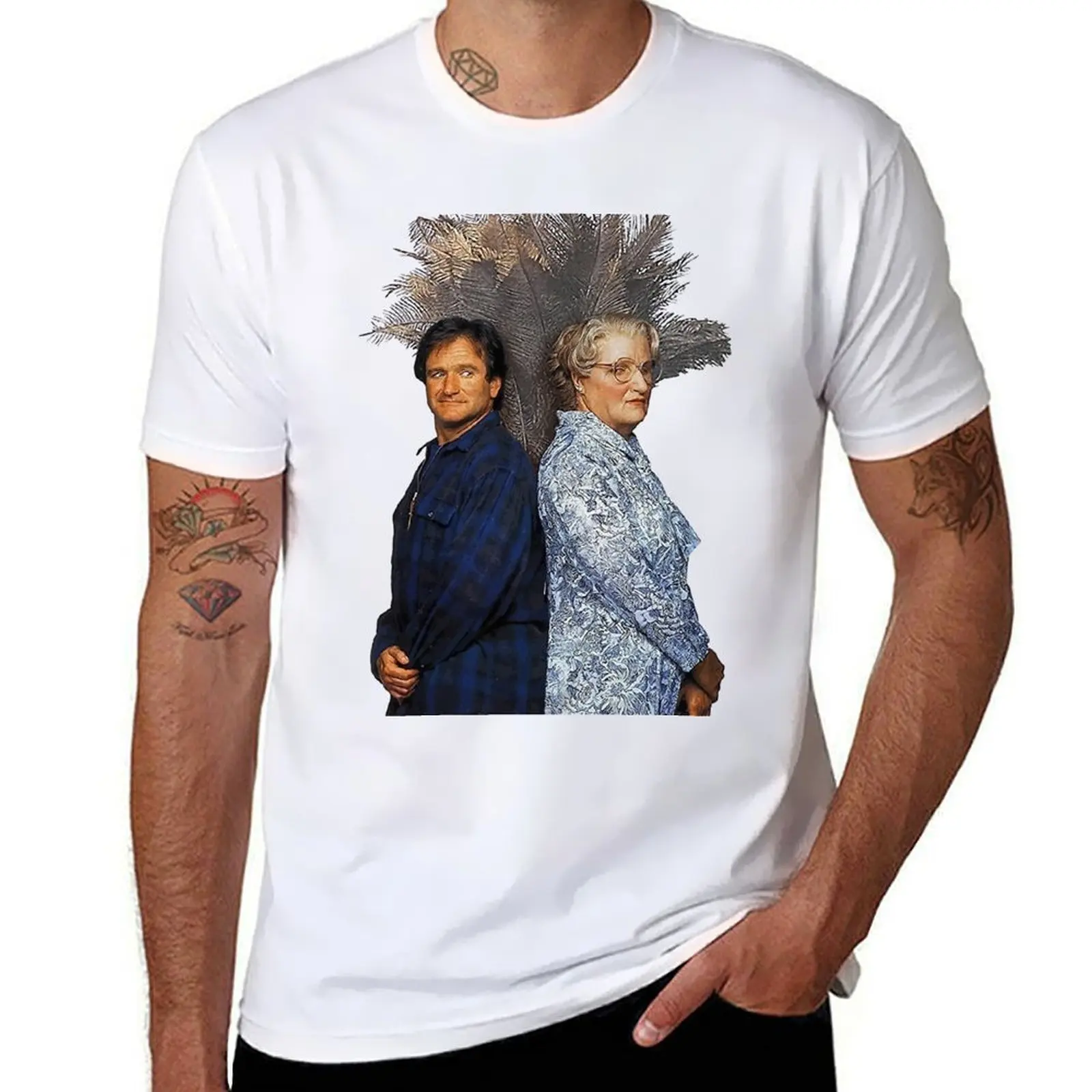 Robin Williams Mrs Doubtfire Funny Poster T-Shirt t shirts for man slim fit T-Shirt
Robin Williams Mrs Doubtfire Funny Poster T-Shirt t shirts for man slim fit T-Shirt