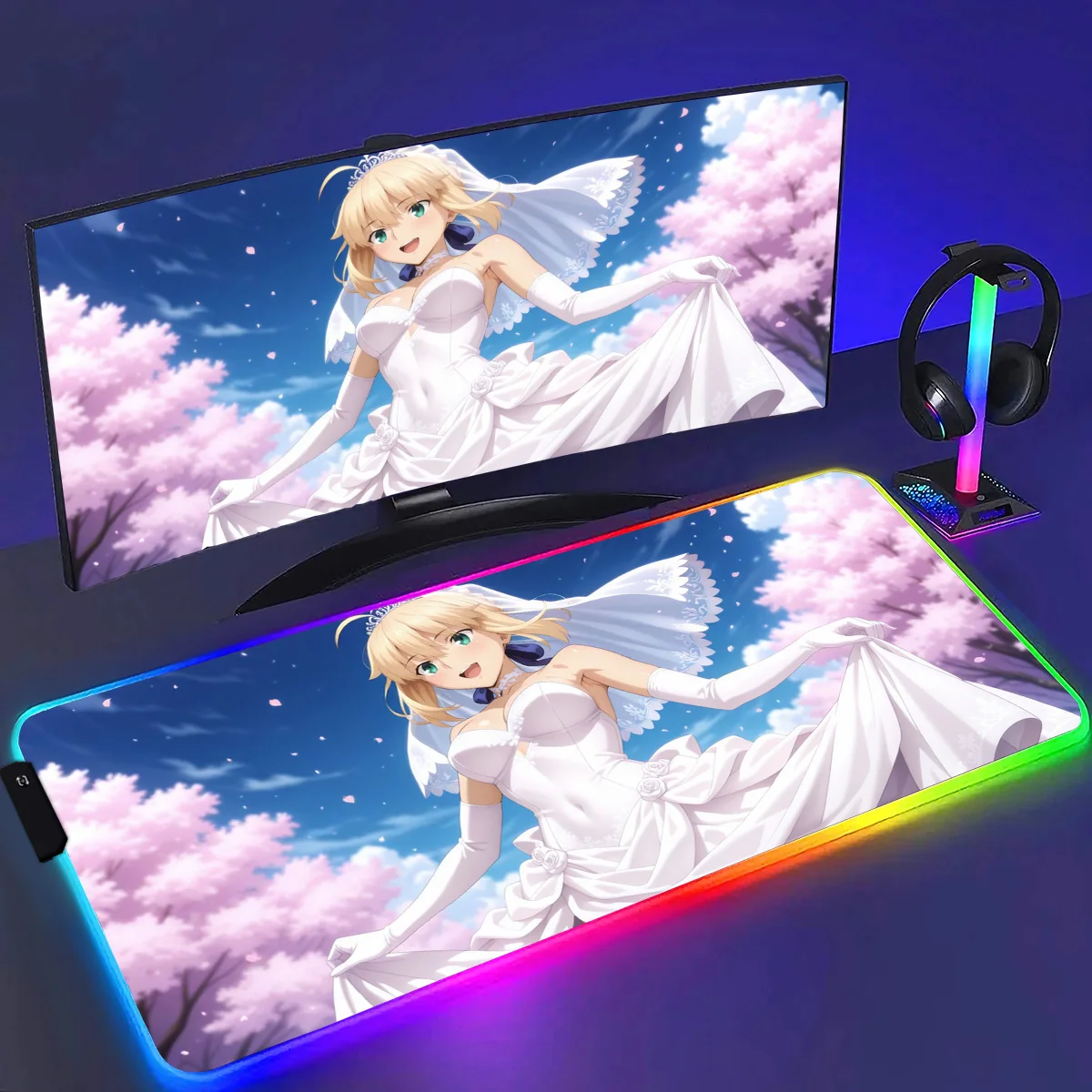 RGB аниме Fate Saber коврик для мыши для киберспорта ноутбук геймер офисный настольный коврик аксессуары нескользящая компьютерная игровая клавиатура большой коврик для мыши
RGB аниме Fate Saber коврик для мыши для киберспорта ноутбук геймер офисный настольный коврик аксессуары нескользящая компьютерная игровая клавиатура большой коврик для мыши