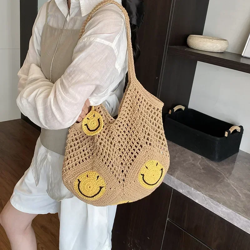 2025 New Knitted Shoulder/crossbody Bag | Fashionable Hollow Design Detachable Belt, Suitable for Daily/occasions
2025 New Knitted Shoulder/crossbody Bag | Fashionable Hollow Design Detachable Belt, Suitable for Daily/occasions