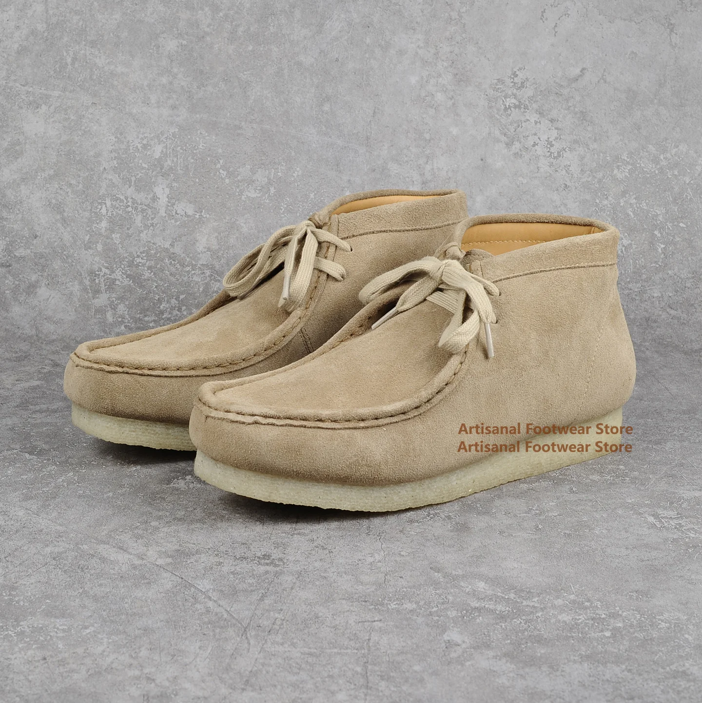 Cow Suede High-Top Casual Shoes Genuine Leather Men's Shoes Lace-Up Soft Soled Outdoor Trendy Handmade Men's Shoes
Cow Suede High-Top Casual Shoes Genuine Leather Men's Shoes Lace-Up Soft Soled Outdoor Trendy Handmade Men's Shoes