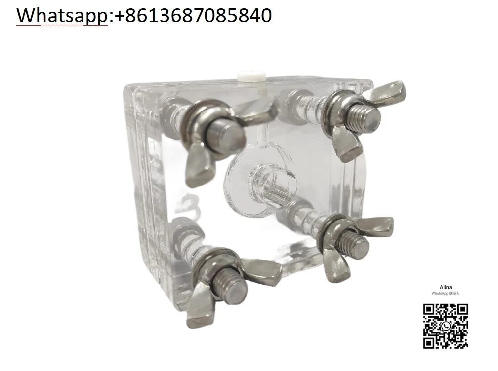 Zinc Air Test Set Metal-Air Battery Mould Gasket Seal Transparent non-circulating cell OMS-G
Zinc Air Test Set Metal-Air Battery Mould Gasket Seal Transparent non-circulating cell OMS-G