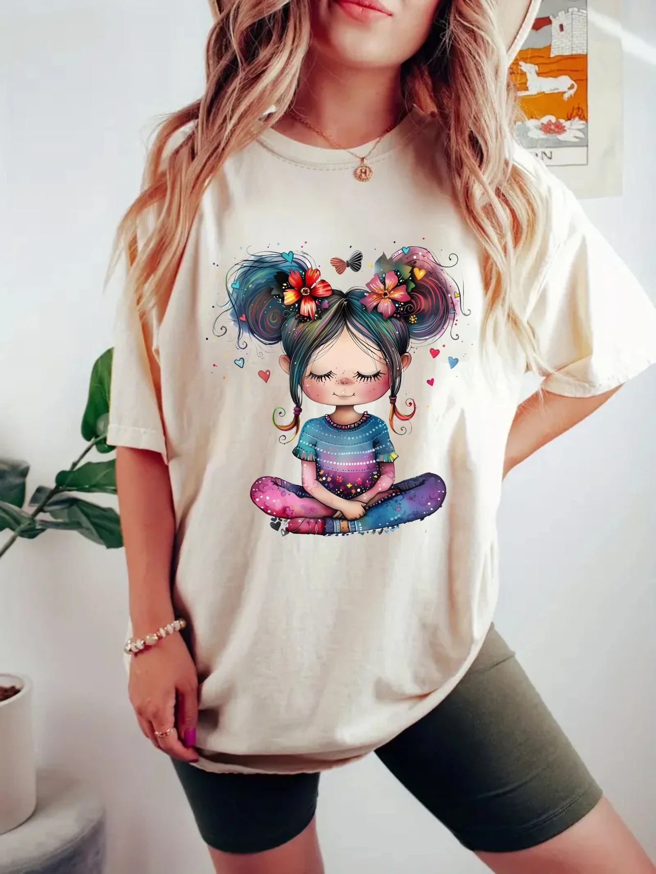 Women's plus size tank top Colorful Girl With Flowers In Hair Suitable for sports and daily wear womens clothes sleeveless
Women's plus size tank top Colorful Girl With Flowers In Hair Suitable for sports and daily wear womens clothes sleeveless