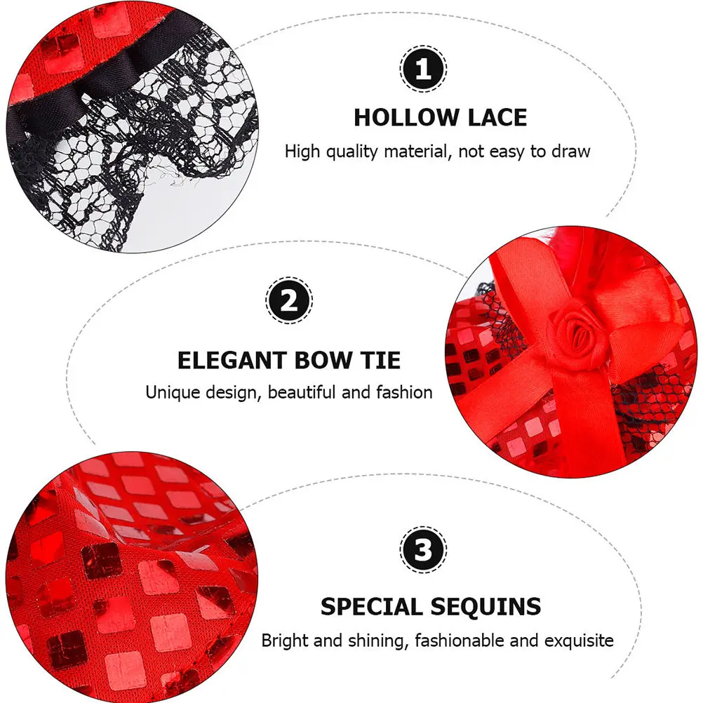 3Pcs Witch Hat Headband Glitter Sequin Lace Ribbon Bow Halloween Party Hair Accessories Women Fashion Headdress
3Pcs Witch Hat Headband Glitter Sequin Lace Ribbon Bow Halloween Party Hair Accessories Women Fashion Headdress