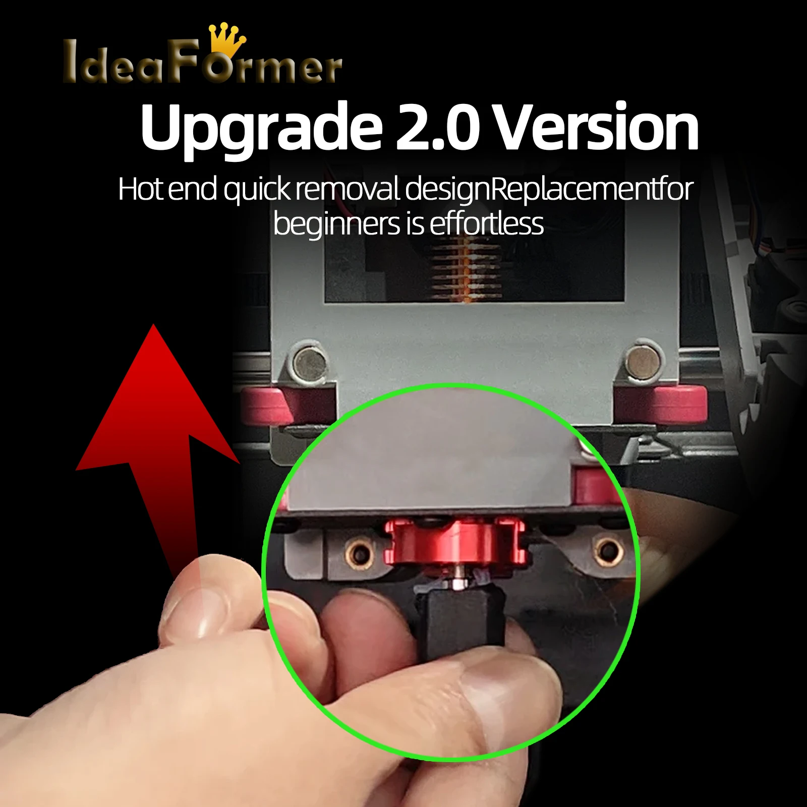 Nozzle 280℃ Caremic Hotend Latest Upgraded Hotend Kit For Flashforge AD5M/AD5M PRO Faster Heating Block Hard Steel Nozzle 3D
Nozzle 280℃ Caremic Hotend Latest Upgraded Hotend Kit For Flashforge AD5M/AD5M PRO Faster Heating Block Hard Steel Nozzle 3D