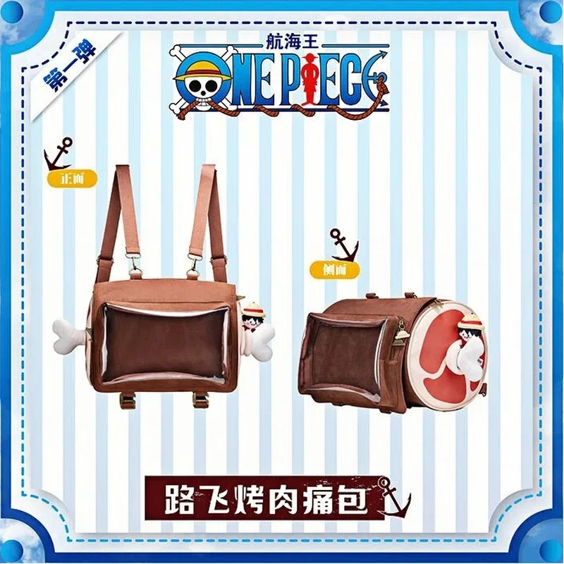 One Piece Luffy Meat Ita Bag Crossbody Shoulder Bag Anime Peripheral Daily Casual Bag Cosplay Props Collection Gift For Fans
One Piece Luffy Meat Ita Bag Crossbody Shoulder Bag Anime Peripheral Daily Casual Bag Cosplay Props Collection Gift For Fans