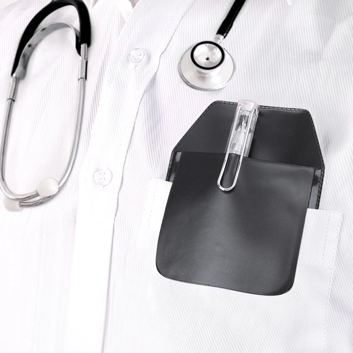 10Pcs PVC Waterproof Pen Protector Pencil Bags Black Leakproof Pocket Protectors Multipurpose Pen Pouch Coin Bag Wallet
10Pcs PVC Waterproof Pen Protector Pencil Bags Black Leakproof Pocket Protectors Multipurpose Pen Pouch Coin Bag Wallet