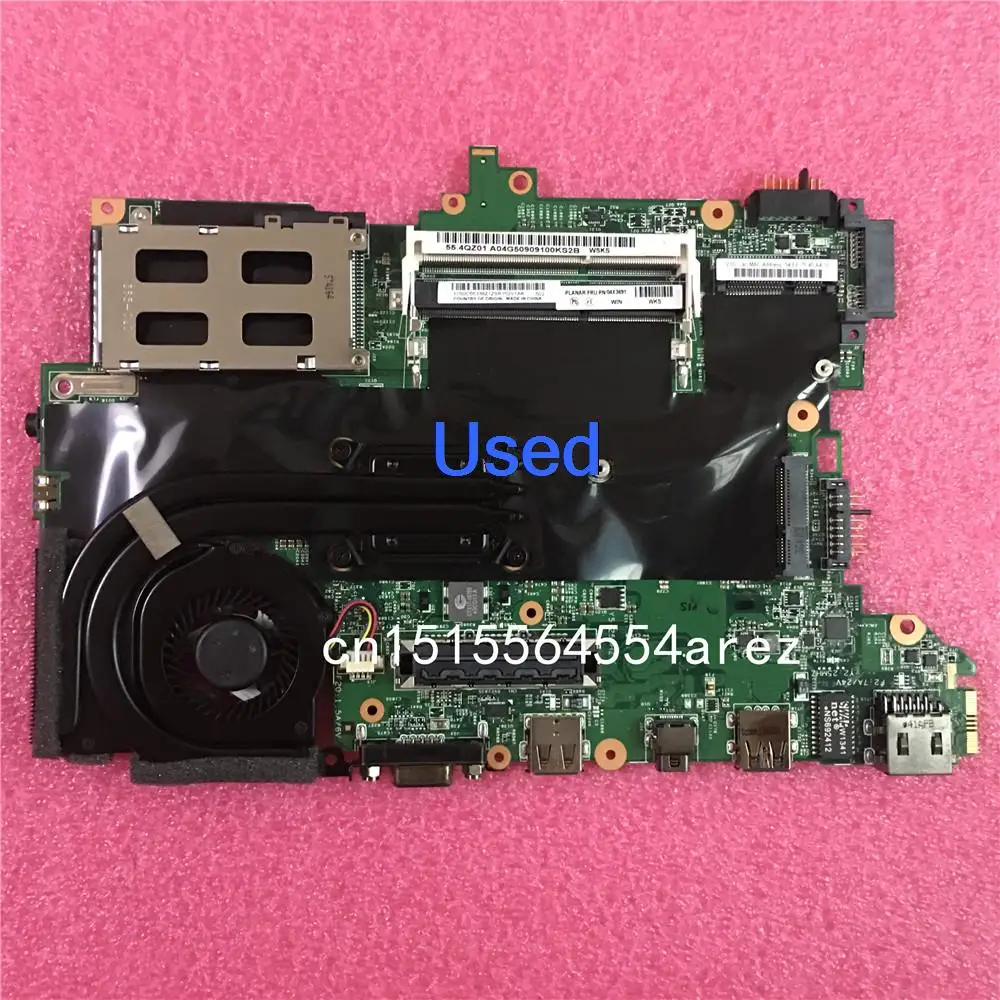 Used Motherboard For Lenovo ThinkPad T430s T430si Laptop Mainboard i5-3320M UMA 04X3691
Used Motherboard For Lenovo ThinkPad T430s T430si Laptop Mainboard i5-3320M UMA 04X3691
