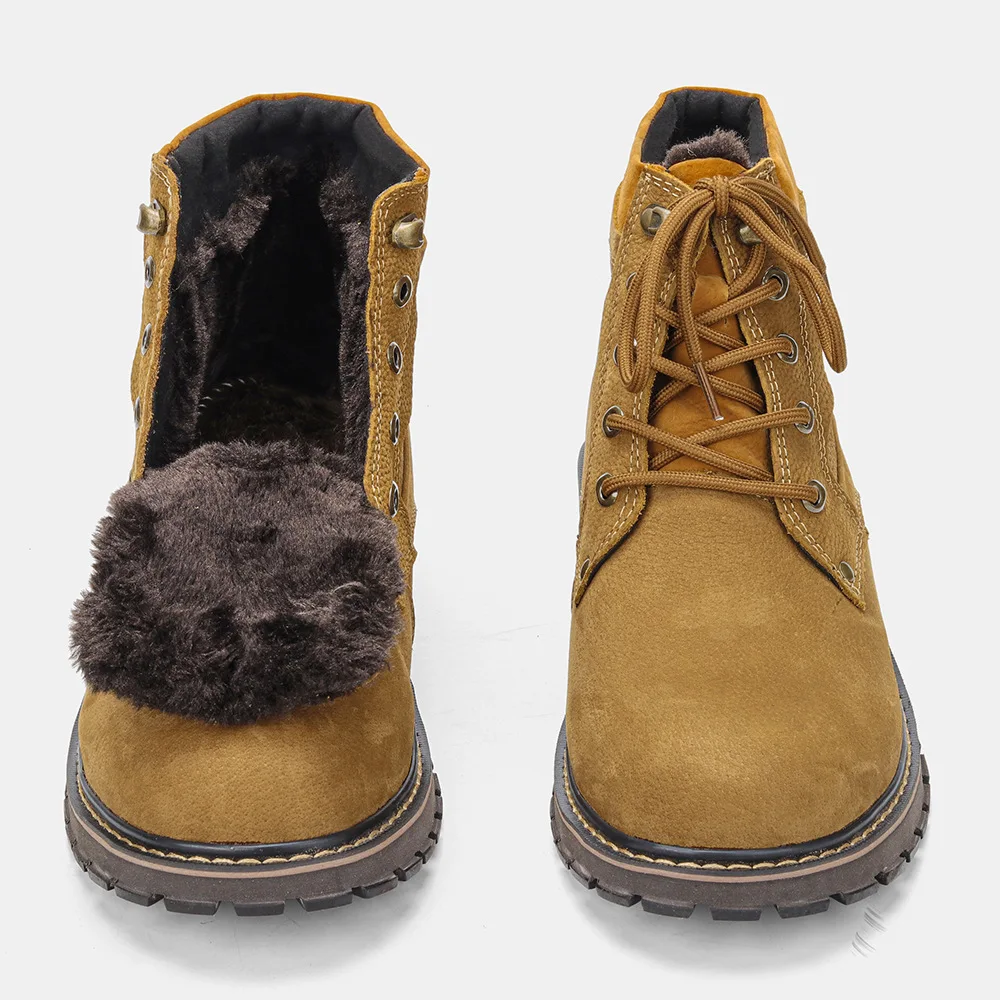 Мужские кожаные хлопковые бархатные и универсальные модные и простые высококачественные теплые зимние ботинки, мужские ботинки из натуральной воловьей кожи
Мужские кожаные хлопковые бархатные и универсальные модные и простые высококачественные теплые зимние ботинки, мужские ботинки из натуральной воловьей кожи