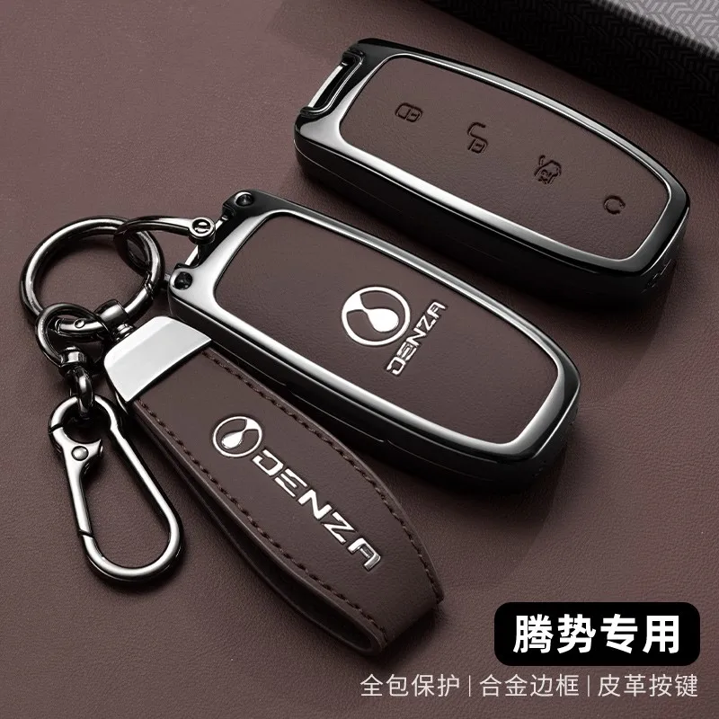 Car All-inclusive Key Cover Alloy Protector Shell Keychain Pendant For DENZA D9 Car Key Cover N7/n8 Keyring Auto Logo Accessory
Car All-inclusive Key Cover Alloy Protector Shell Keychain Pendant For DENZA D9 Car Key Cover N7/n8 Keyring Auto Logo Accessory