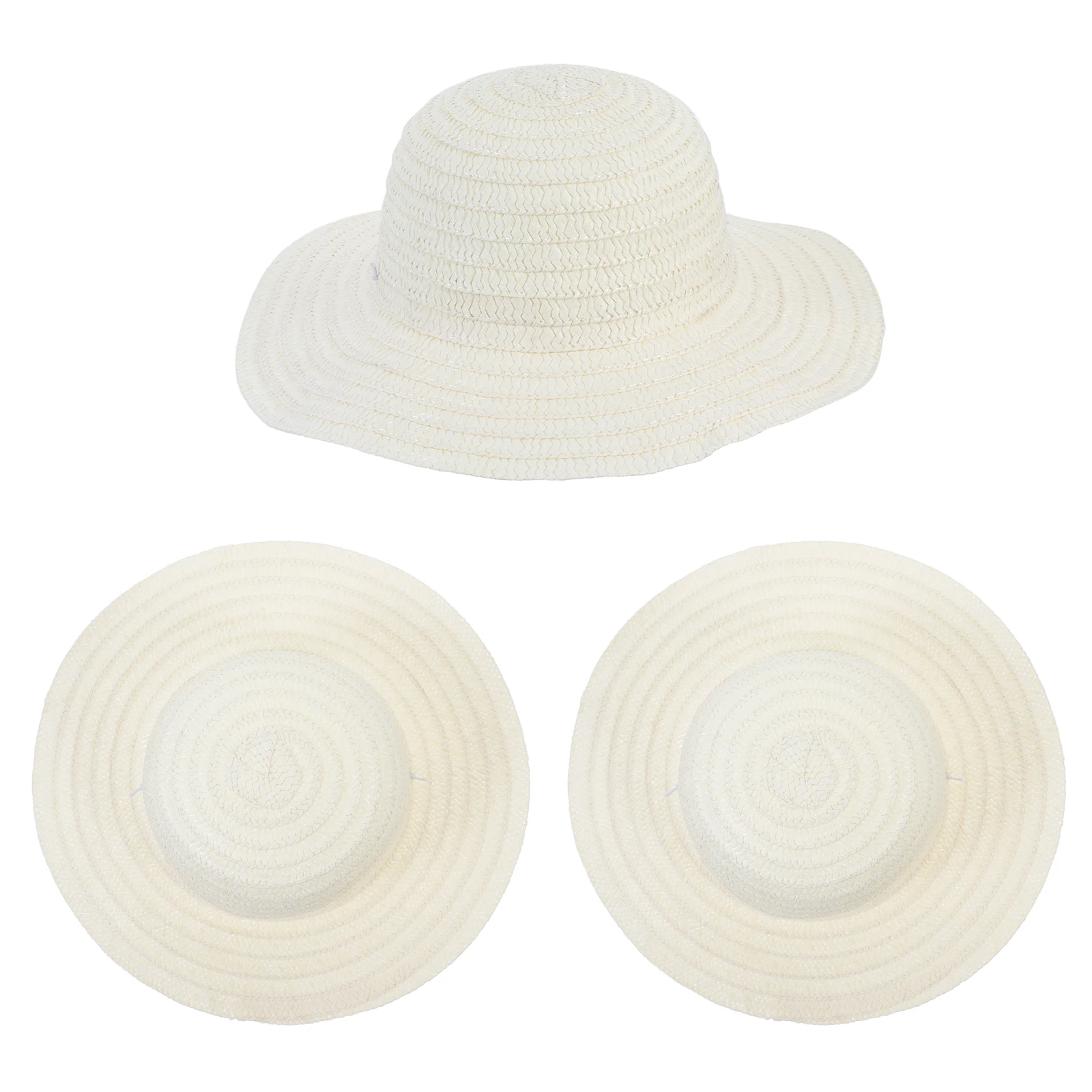 3pcs Mini Hat Diy Craft Decor Woven Round Top Hat For Home Party Tiny Hats For Crafts Decoration Painting Accessory
3pcs Mini Hat Diy Craft Decor Woven Round Top Hat For Home Party Tiny Hats For Crafts Decoration Painting Accessory