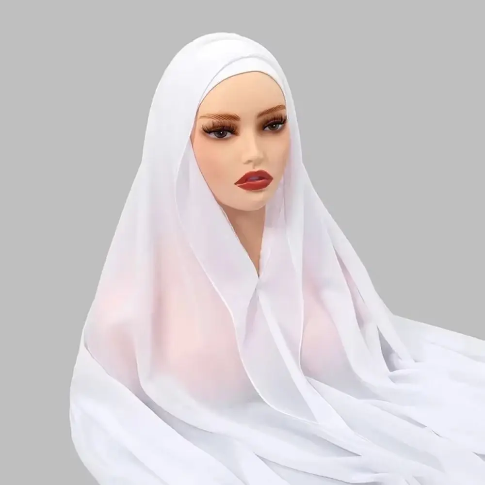 2in1 Instant Chiffon Hijab Scarf Bulit-In Magnets with Undercap Women Chiffon Shawl Comfortable Breathable Muslim Long Headscarf
2in1 Instant Chiffon Hijab Scarf Bulit-In Magnets with Undercap Women Chiffon Shawl Comfortable Breathable Muslim Long Headscarf