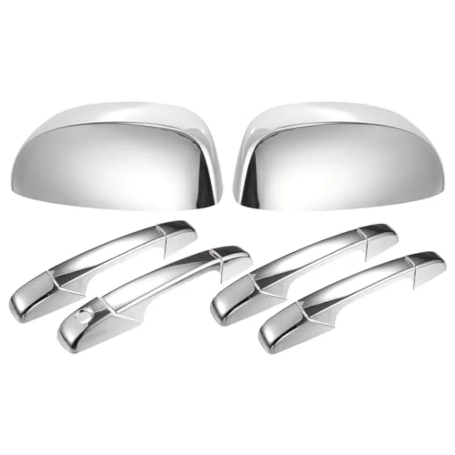 Set Triple Chrome Plated TOP HALF Mirror Cover Cap + Handle Cover Overlays for Chevy Silverado Suburban Tahoe for GMC Sierra 35
Set Triple Chrome Plated TOP HALF Mirror Cover Cap + Handle Cover Overlays for Chevy Silverado Suburban Tahoe for GMC Sierra 35