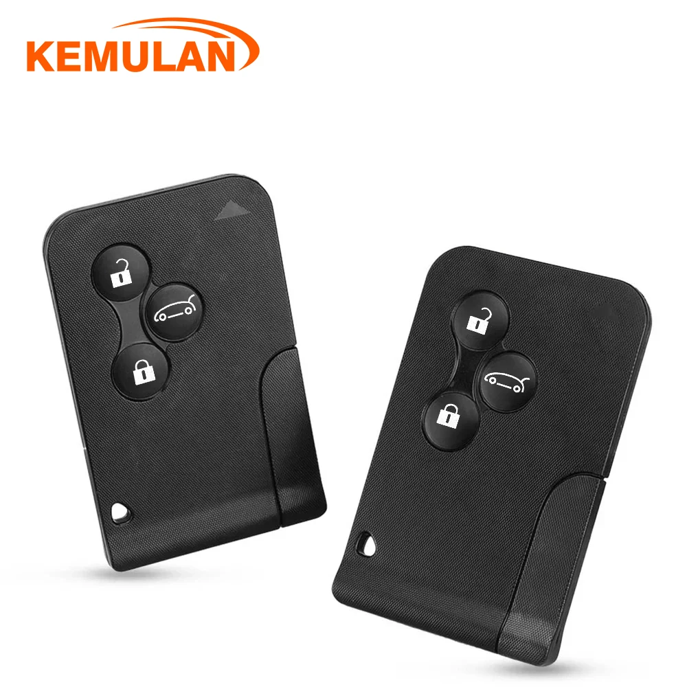 KEMULAN Replacement Smart Card Key Shell For Renault Clio Logan Megane 2 3 Koleos Scenic 3Buttons Remote Key Case With Small Key
KEMULAN Replacement Smart Card Key Shell For Renault Clio Logan Megane 2 3 Koleos Scenic 3Buttons Remote Key Case With Small Key