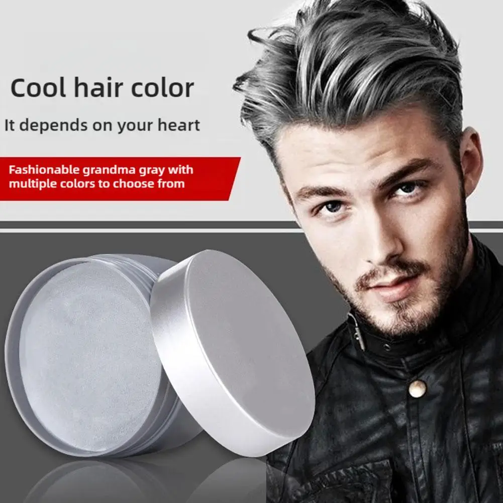 100ML Hair Wax Pomades Natural Hair Coloring Wax Material Ash Wax Clays Paint Disposable Mud Gel Styling Care Coloring Hair E7N9
100ML Hair Wax Pomades Natural Hair Coloring Wax Material Ash Wax Clays Paint Disposable Mud Gel Styling Care Coloring Hair E7N9