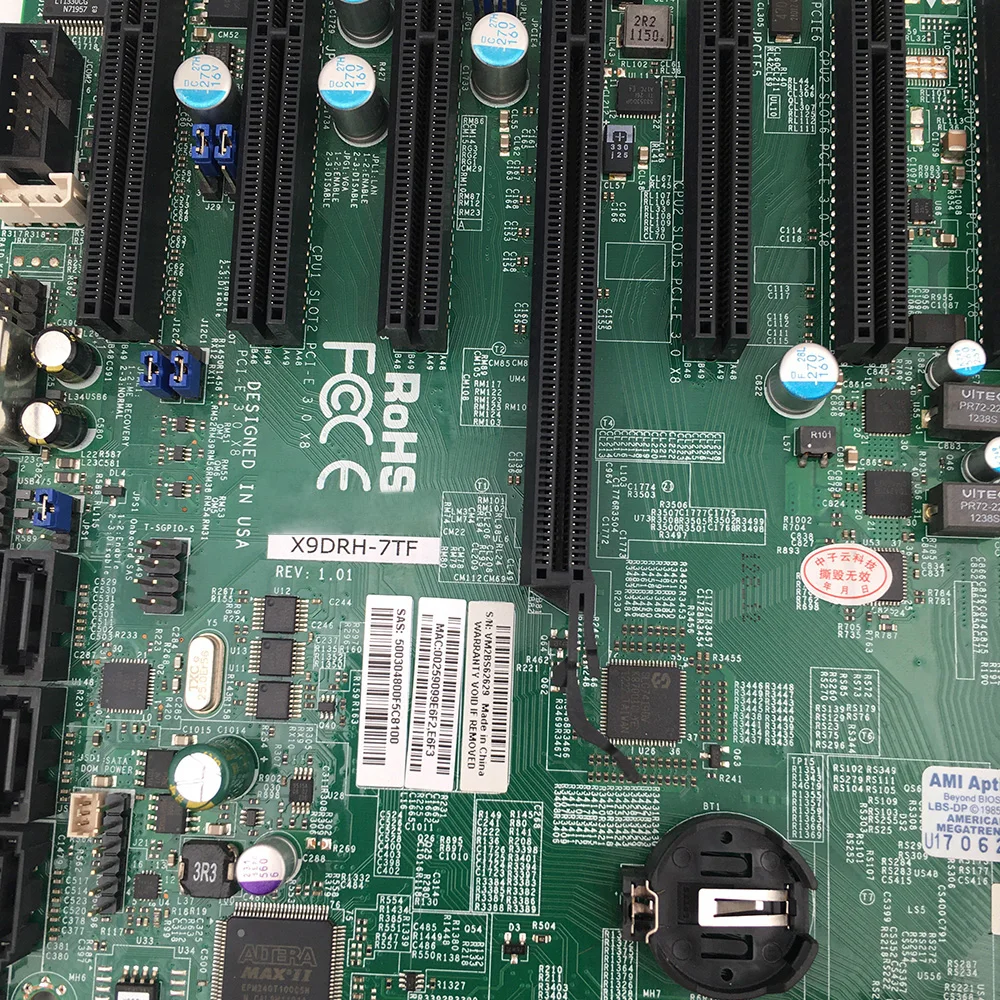 For Supermicro Server Motherboard Support E5-2600 V1/V2 Family ECC LGA2011 DDR3 X540 Dual Port 10GBase-T X9DRH-7TF
For Supermicro Server Motherboard Support E5-2600 V1/V2 Family ECC LGA2011 DDR3 X540 Dual Port 10GBase-T X9DRH-7TF