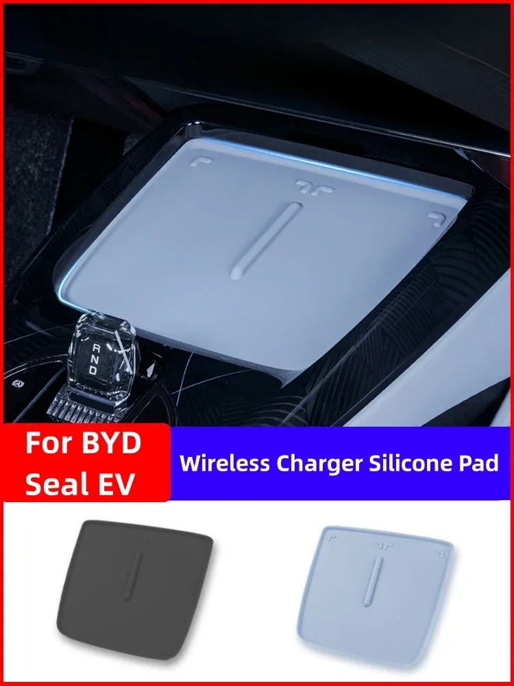 Беспроводной зарядный коврик для BYD Seal EV 2022 2023, силиконовый Противоскользящий коврик, центральная консоль, Пылезащитная подкладка, аксессуары для салона автомобиля
Беспроводной зарядный коврик для BYD Seal EV 2022 2023, силиконовый Противоскользящий коврик, центральная консоль, Пылезащитная подкладка, аксессуары для салона автомобиля