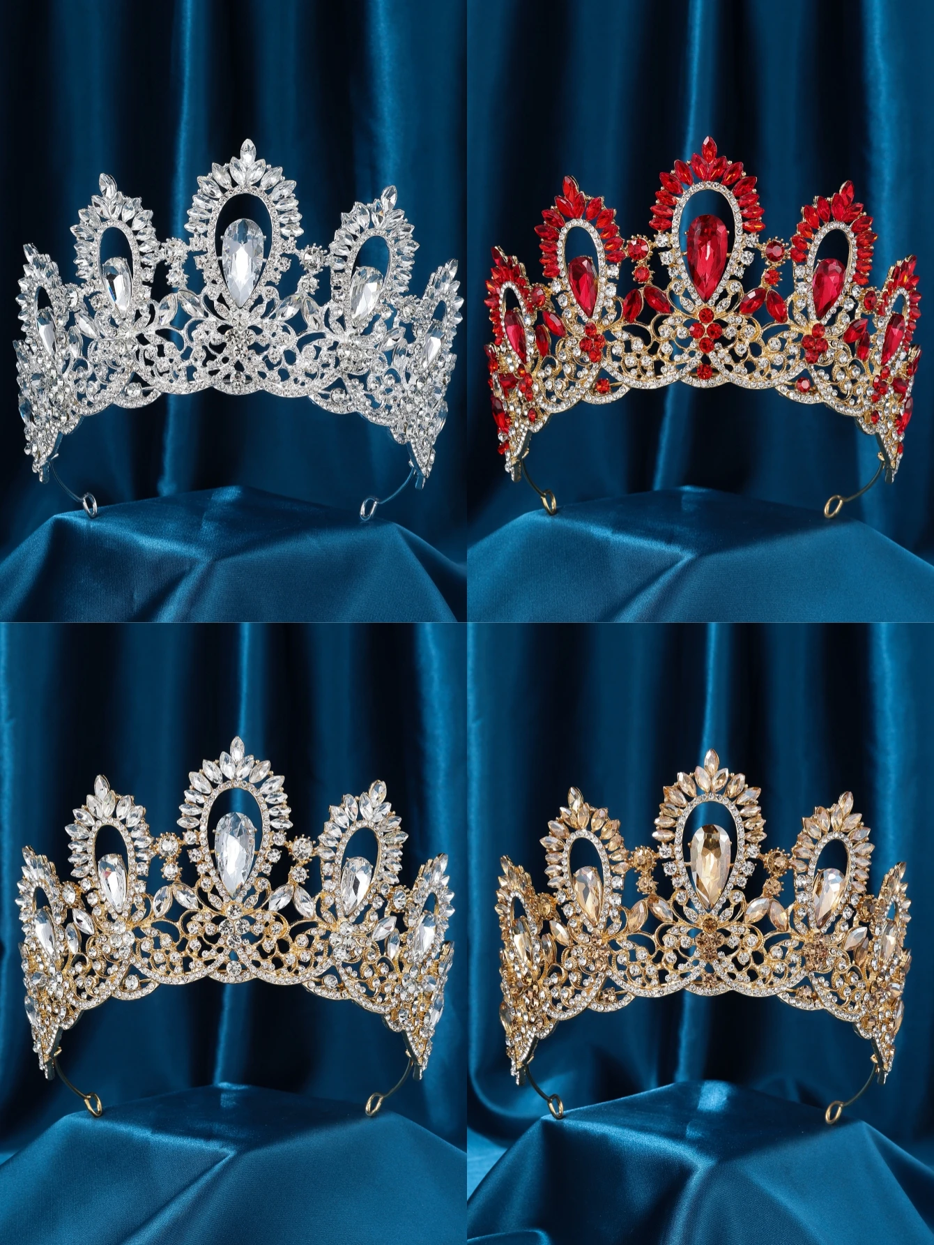 Золотой цвет, шампанское, королевская королева, стразы, свадебная корона для женщин, хрустальная тиара для банкета, костюм для вечеринки, украшения для волос, аксессуары
Золотой цвет, шампанское, королевская королева, стразы, свадебная корона для женщин, хрустальная тиара для банкета, костюм для вечеринки, украшения для волос, аксессуары