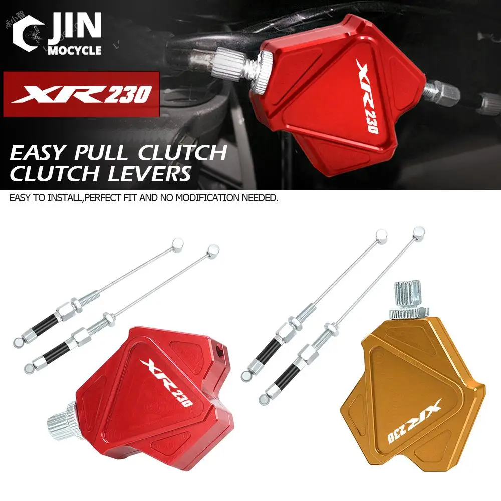Motorcycle CNC Aluminum Stunt Clutch Lever Easy Pull Cable System For honda xr230 XR 230 2005-2012 2006 2007 2008 2009 2010 2011
Motorcycle CNC Aluminum Stunt Clutch Lever Easy Pull Cable System For honda xr230 XR 230 2005-2012 2006 2007 2008 2009 2010 2011