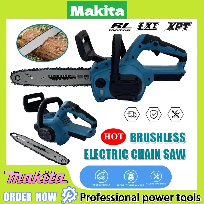Makita Chain Saw Wireless Chainsaw Machine Brushless Lithium Battery Electric Cutter for Wood Cordless Chain Saw
Makita Chain Saw Wireless Chainsaw Machine Brushless Lithium Battery Electric Cutter for Wood Cordless Chain Saw