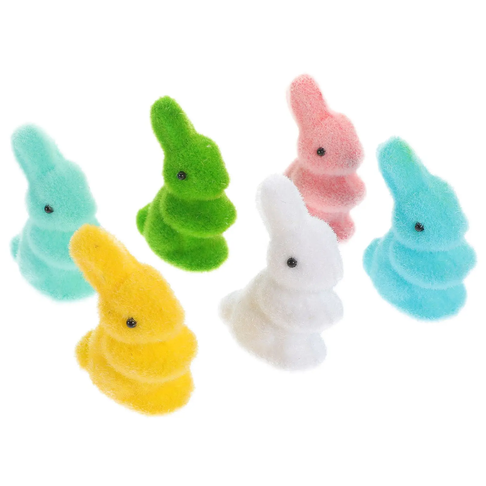 6 Pcs Mini Bunny Figurines 7 7X5 3X3 3cm Easter Party Decoration Desktop Rabbit Ornaments Kids Gift Cartoon Rabbit Statue Office
6 Pcs Mini Bunny Figurines 7 7X5 3X3 3cm Easter Party Decoration Desktop Rabbit Ornaments Kids Gift Cartoon Rabbit Statue Office