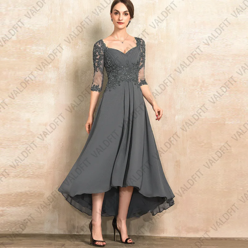 Customized High Low Grey Mother of the Bride Dresses for Wedding Party Dress vestidos de fiesta elegantes 2024 para boda
Customized High Low Grey Mother of the Bride Dresses for Wedding Party Dress vestidos de fiesta elegantes 2024 para boda