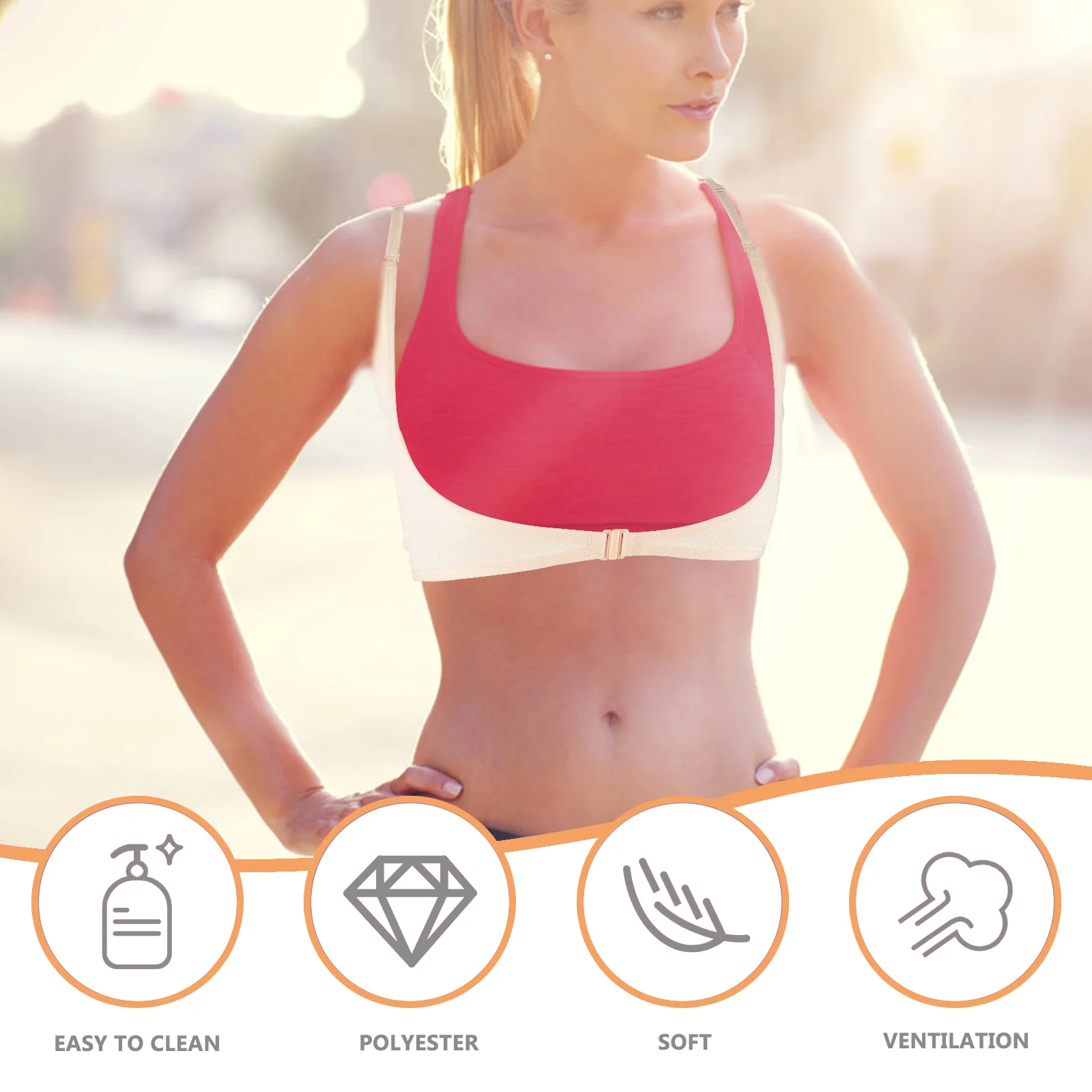 Underarm Sweat Pads Running Vest Washable Polyester (Polyester) Armpit Lightweight Shirt
Underarm Sweat Pads Running Vest Washable Polyester (Polyester) Armpit Lightweight Shirt