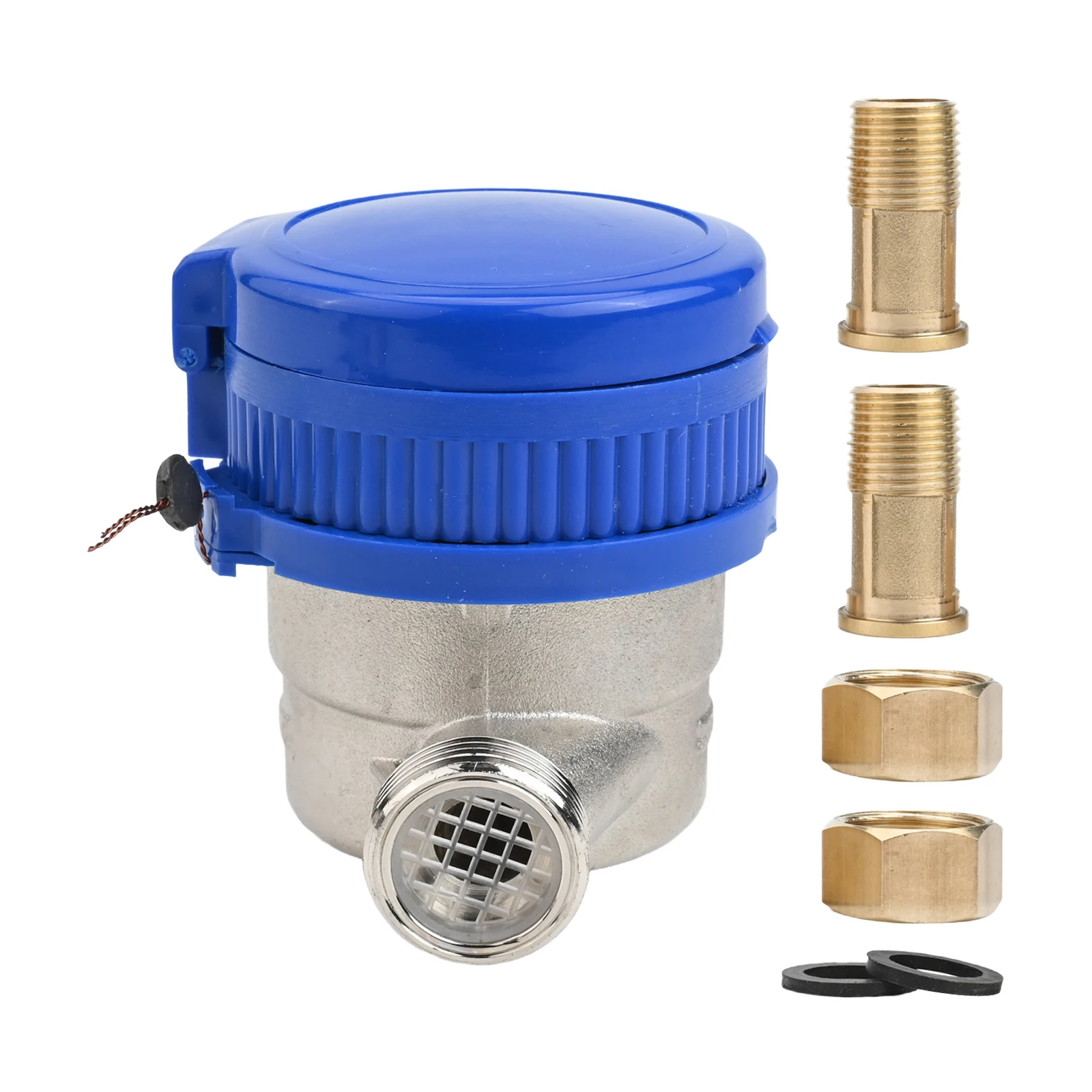 Dry Dial Mechanism 12in Cold Water Meter Crafted for Home Use Complete with All Required Accessories Including Adapters
Dry Dial Mechanism 12in Cold Water Meter Crafted for Home Use Complete with All Required Accessories Including Adapters
