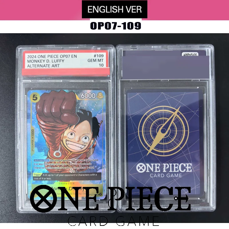Diy English Rating 2024 One Piece Op07-500 Years In The Future OP07-109 MONKEY D. LUFFY ALTERNATE ART Collection anime Card
Diy English Rating 2024 One Piece Op07-500 Years In The Future OP07-109 MONKEY D. LUFFY ALTERNATE ART Collection anime Card
