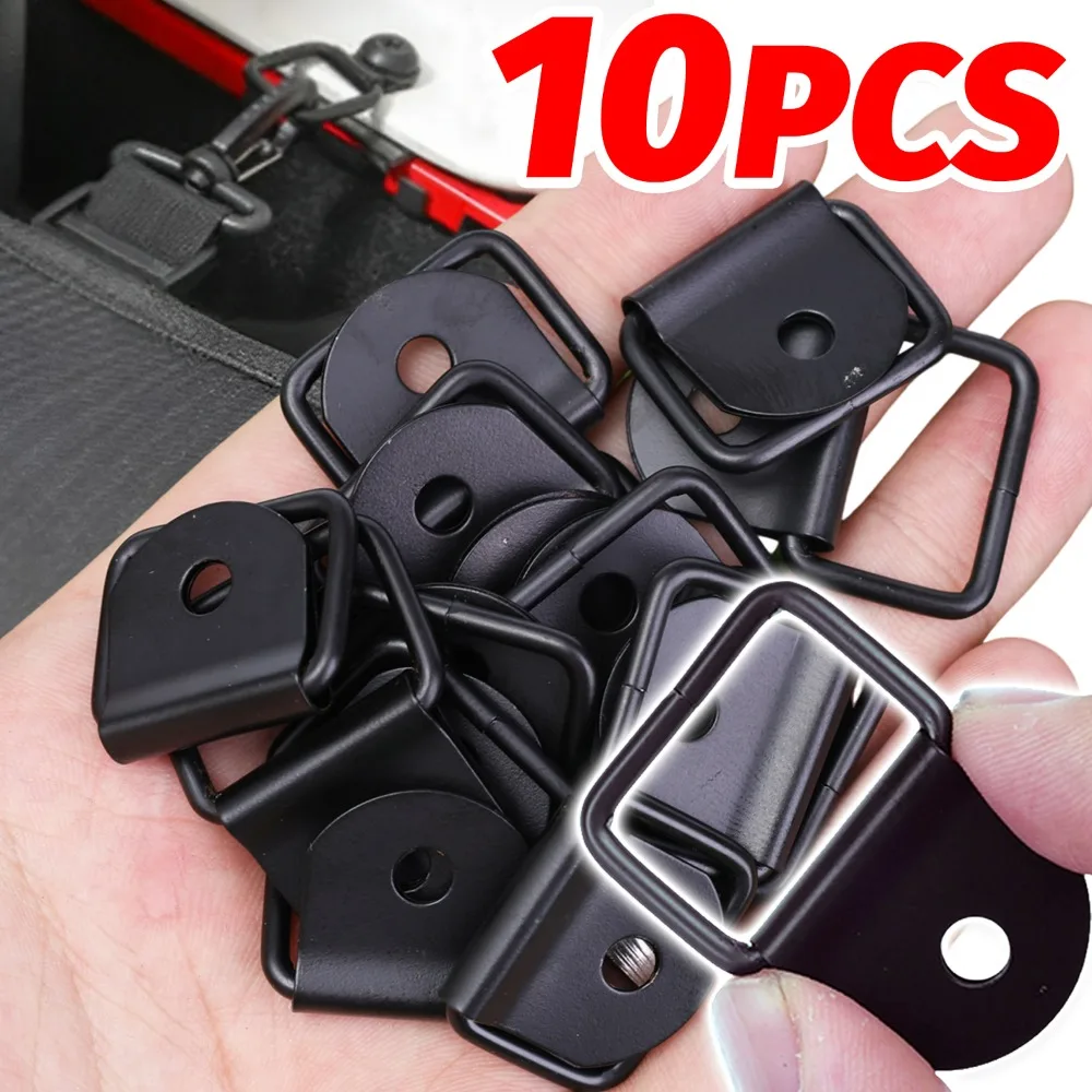 D-образное кольцо с черной отделкой, полукруглая железная пряжка с одним отверстием для тяжелого грузового прицепа, тяговая анкерная точка 
D-образное кольцо с черной отделкой, полукруглая железная пряжка с одним отверстием для тяжелого грузового прицепа, тяговая анкерная точка