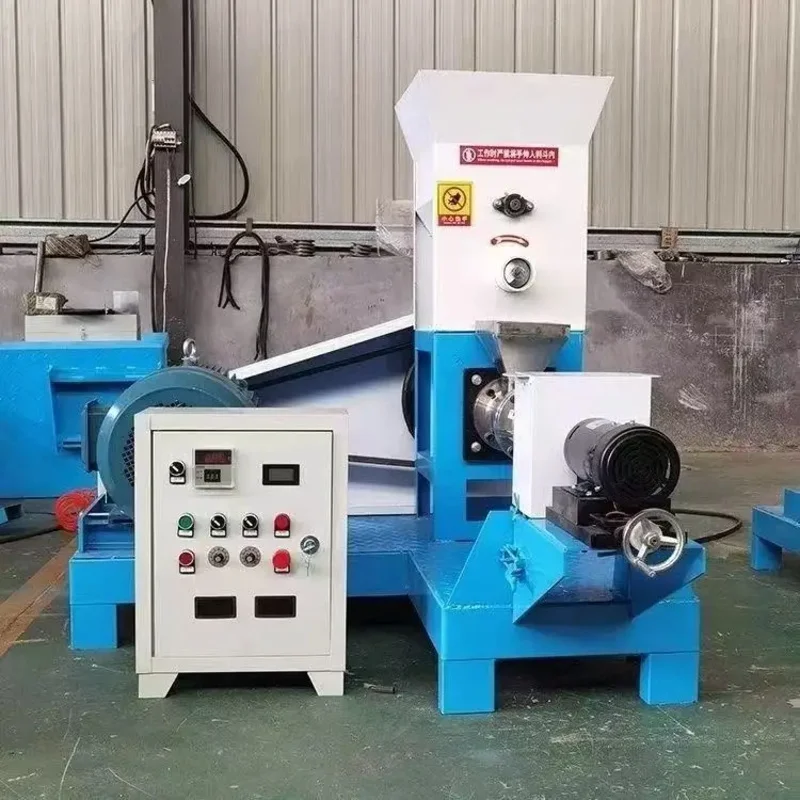 Fish Puffing , Floating Pellet , Cat And Dog Food Pet Feed Machine
Fish Puffing , Floating Pellet , Cat And Dog Food Pet Feed Machine