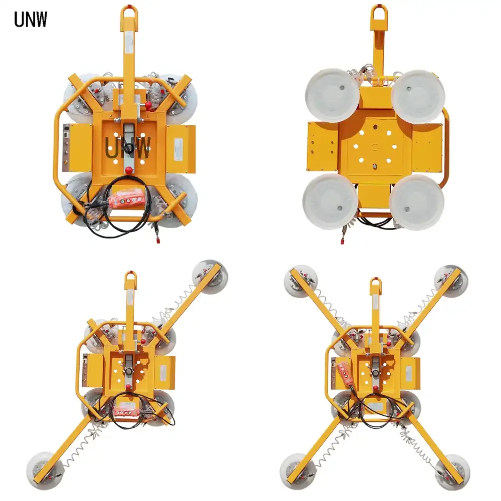 Small Electric Battery 600kg 6Pcs Dual Circuit Glass Vacuum Cups Lifter for Glass Installing and Handling
Small Electric Battery 600kg 6Pcs Dual Circuit Glass Vacuum Cups Lifter for Glass Installing and Handling