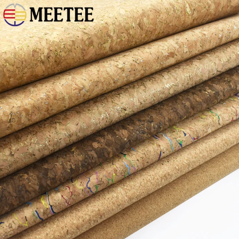Meetee 90x140cm 0.5mm Thick Natural Cork Leather Fabric Soft Wood Grain Cloth for Background Material DIY Desk Decor Crafts
Meetee 90x140cm 0.5mm Thick Natural Cork Leather Fabric Soft Wood Grain Cloth for Background Material DIY Desk Decor Crafts
