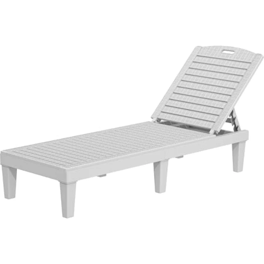 Outdoor Chaise Lounge Chair Plastic Pool Chaise Lounge with 5-Position Backrest Easy Assembly Waterproof for Patio Poolside Gra
Outdoor Chaise Lounge Chair Plastic Pool Chaise Lounge with 5-Position Backrest Easy Assembly Waterproof for Patio Poolside Gra