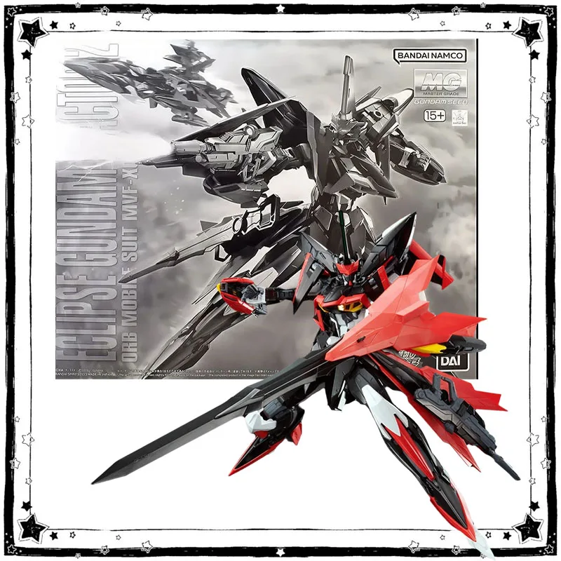 In Stock Bandai Gundam PB Model Kit Anime Figure MG 1/100 Eclipse Reactor 2 Anime Action Figure Collection Assembly Model Toys
In Stock Bandai Gundam PB Model Kit Anime Figure MG 1/100 Eclipse Reactor 2 Anime Action Figure Collection Assembly Model Toys