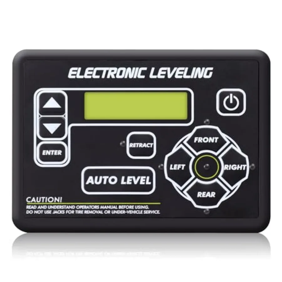 421484 RV Leveling Touchpad for 5th Wheel and Travel Trailer with Auto-Leveling Button - Compatible with Ground Control TT and
421484 RV Leveling Touchpad for 5th Wheel and Travel Trailer with Auto-Leveling Button - Compatible with Ground Control TT and