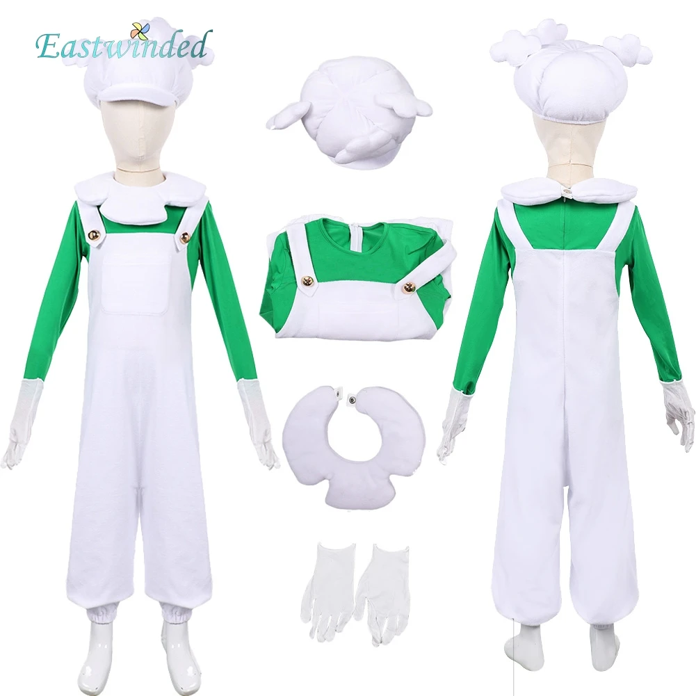 Luigi Anime Game 2026 Movie Cosplay White Costume Overalls Hat Clothes Set Green Top Outfits Uniform Disguise Halloween Carnival
Luigi Anime Game 2026 Movie Cosplay White Costume Overalls Hat Clothes Set Green Top Outfits Uniform Disguise Halloween Carnival