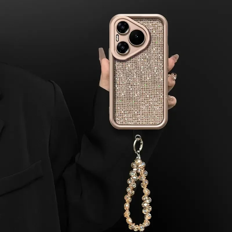 Bling Diamond Phone Case For Huawei Pura70 Pura80 Pro Pura80 Ultra Sparkly Gold Glitter Soft Cover & Crystal Chain
Bling Diamond Phone Case For Huawei Pura70 Pura80 Pro Pura80 Ultra Sparkly Gold Glitter Soft Cover & Crystal Chain