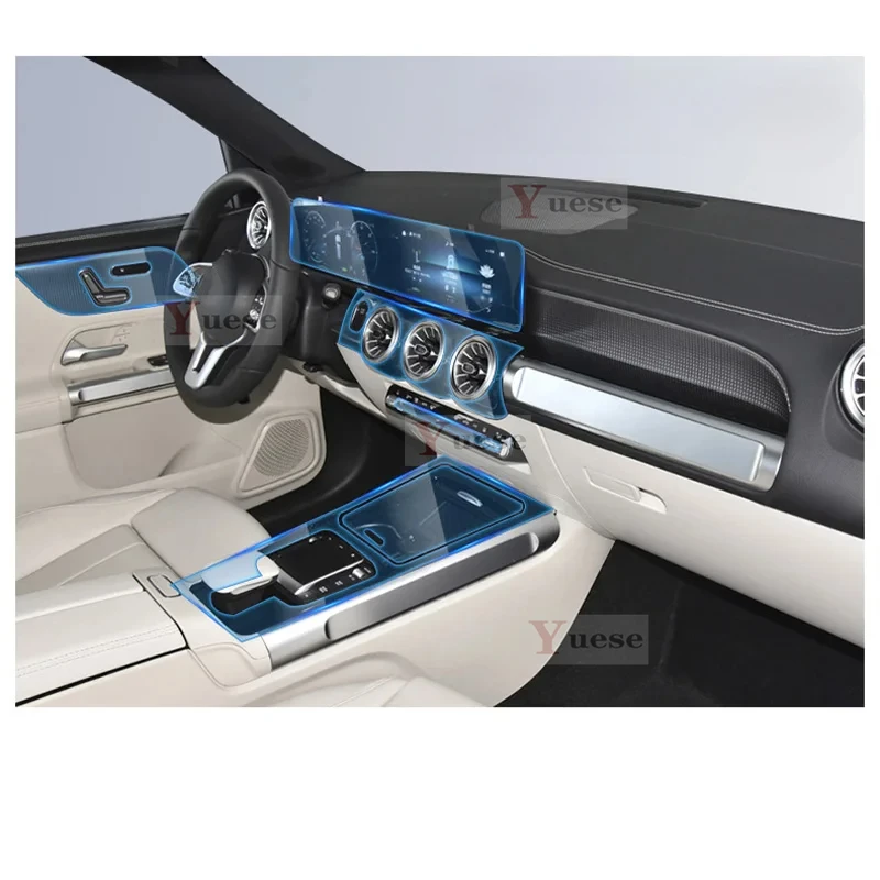 For Mercedes Benz EQB 2020-2022 Car Interior Sticker Center Console Gear Air Outlet Navigator TPU Transparent Film
For Mercedes Benz EQB 2020-2022 Car Interior Sticker Center Console Gear Air Outlet Navigator TPU Transparent Film