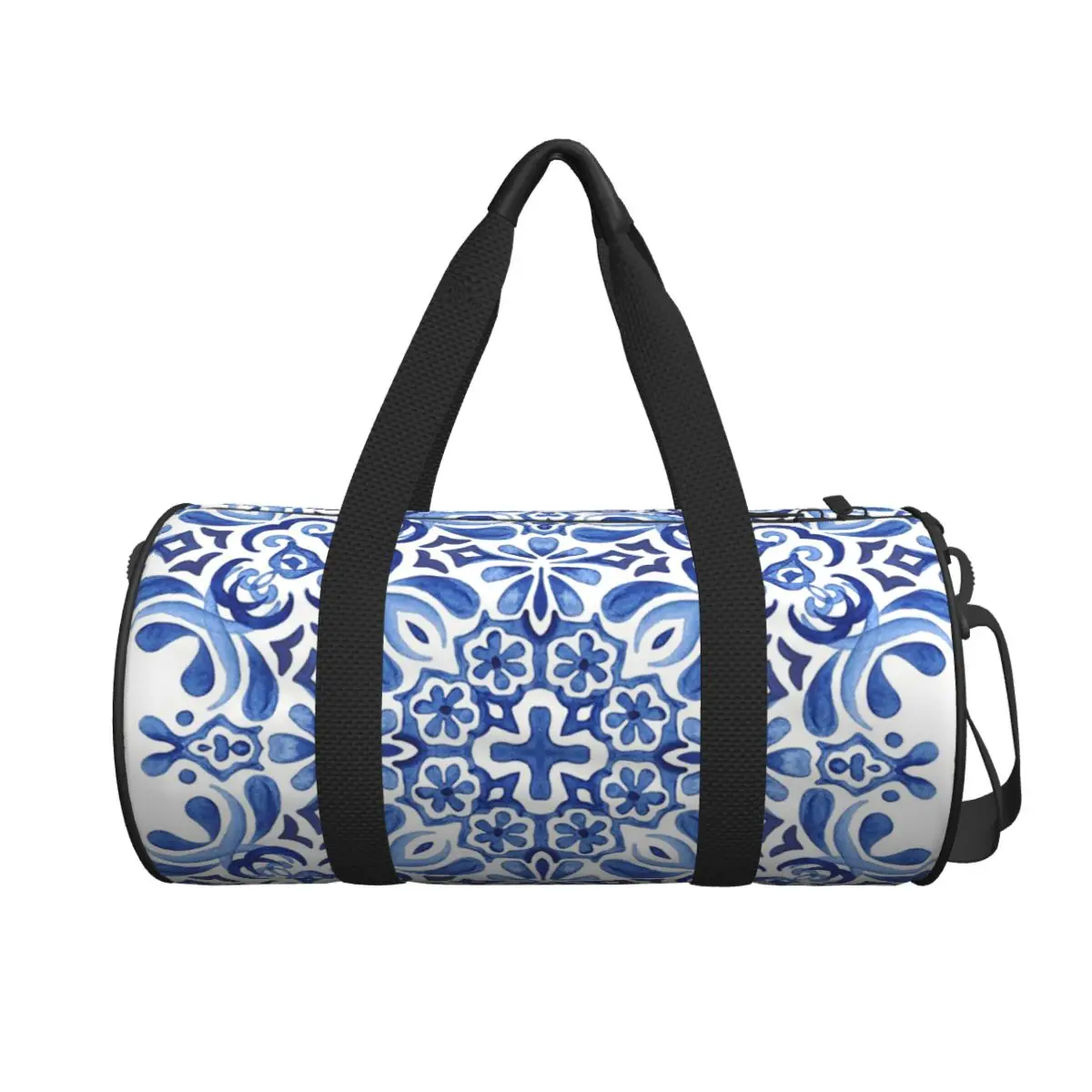Средиземноморская мозаичная плитка Azulejos, большая спортивная сумка, многофункциональная дорожная сумка Duffle, сумки для фитнеса
Средиземноморская мозаичная плитка Azulejos, большая спортивная сумка, многофункциональная дорожная сумка Duffle, сумки для фитнеса