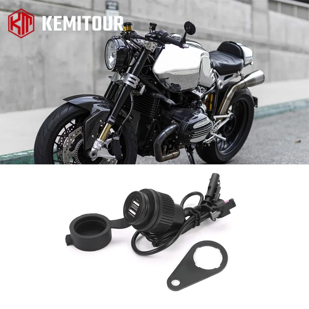 For BMW R1200GS R1250GS R NINE T S1000XR USB Dual Socket Charger Plug Adapter Parts F900XR K1300 1600 GT Motocycle Accessories
For BMW R1200GS R1250GS R NINE T S1000XR USB Dual Socket Charger Plug Adapter Parts F900XR K1300 1600 GT Motocycle Accessories