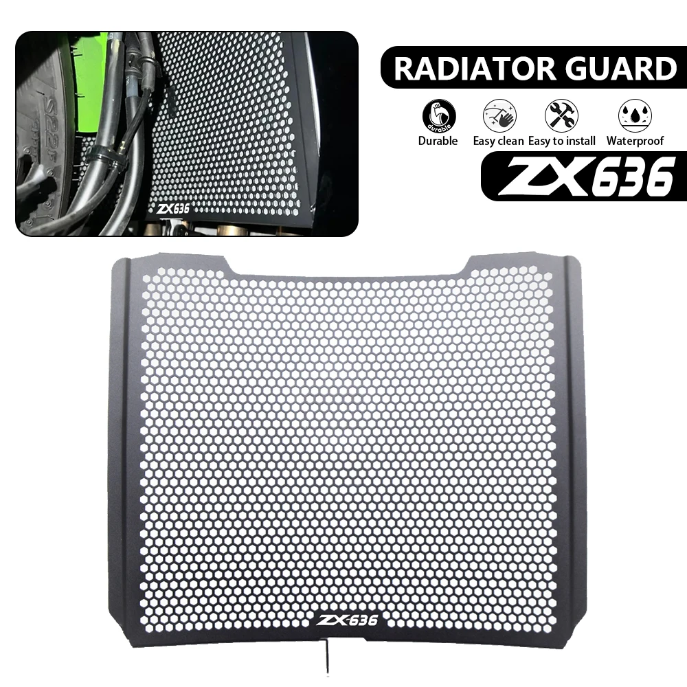 2025 Motorcycle Radiator Grille Guard Cover For Kawasaki ZX 636 ZX 6R ZX-6R Performance ZX636 ZX6R 2009-2024 2023 2022 2024 2020
2025 Motorcycle Radiator Grille Guard Cover For Kawasaki ZX 636 ZX 6R ZX-6R Performance ZX636 ZX6R 2009-2024 2023 2022 2024 2020
