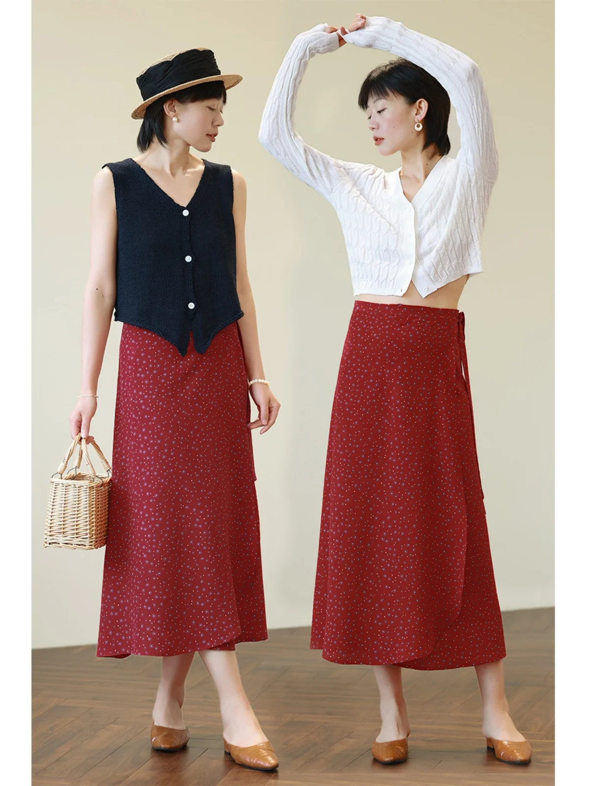 Retro Silk Wrap Skirt High Waist A-Line Dr Ladies Casual Summer New Sle 00% Silk Printed Belted Skirt
Retro Silk Wrap Skirt High Waist A-Line Dr Ladies Casual Summer New Sle 00% Silk Printed Belted Skirt