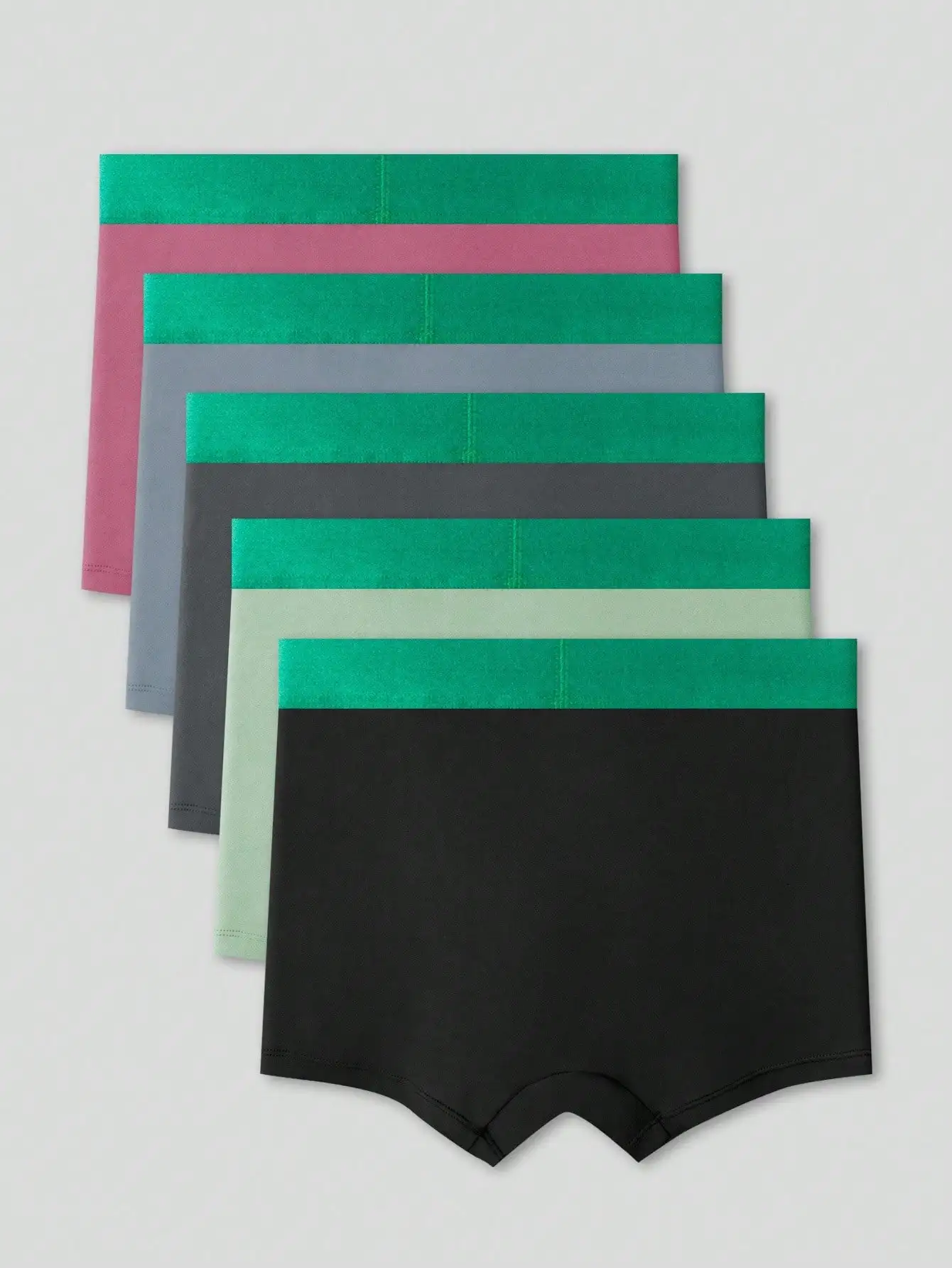Men Boxer Briefs 5pcs Pack Elastic Waistband Lightweight Comfortable Underwear
Men Boxer Briefs 5pcs Pack Elastic Waistband Lightweight Comfortable Underwear