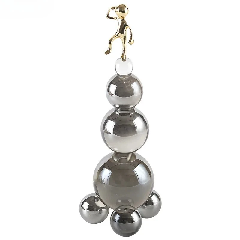 Room Aesthetic Decor Transparent Stacking Crystal Spheres Ornaments Modern Crafts Desk Decoration Geometric Crystal Sculpture
Room Aesthetic Decor Transparent Stacking Crystal Spheres Ornaments Modern Crafts Desk Decoration Geometric Crystal Sculpture