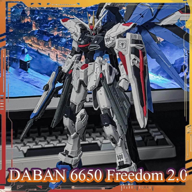 DABAN 6650 MG Freedom 2.0 Фигурка ZGMF-X10A 1/100 Масштаб в сборе Модель Комплект Декор комнаты Семена Аниме Фигурки Подарок на день рождения
DABAN 6650 MG Freedom 2.0 Фигурка ZGMF-X10A 1/100 Масштаб в сборе Модель Комплект Декор комнаты Семена Аниме Фигурки Подарок на день рождения