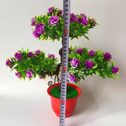 Realist Artificial Plants Flowers Potted Bonsai Simulation Guest Greeting Pine Pot Bonsai Home Living Room Christmas Party Decor
Realist Artificial Plants Flowers Potted Bonsai Simulation Guest Greeting Pine Pot Bonsai Home Living Room Christmas Party Decor